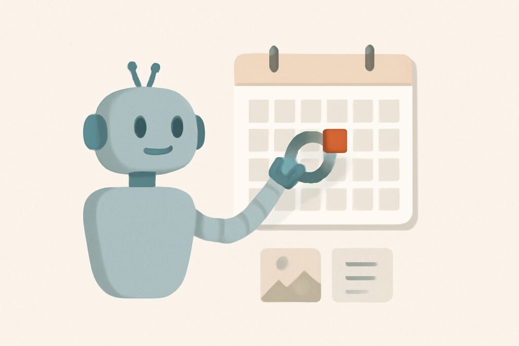 ai content calendar