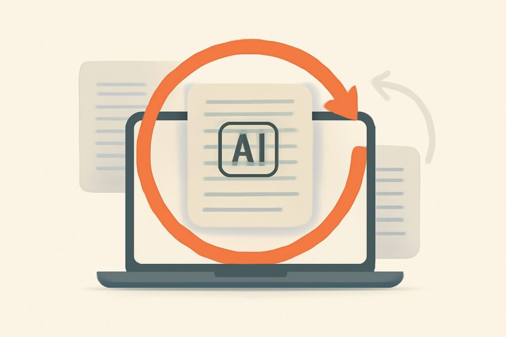 ai content rephrase