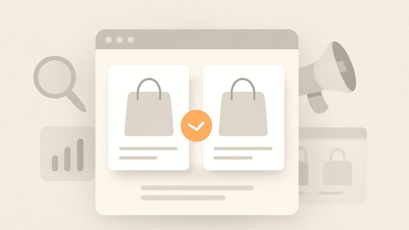Comparison Pages Ecommerce Sellers Need: Winning the Decision Moment