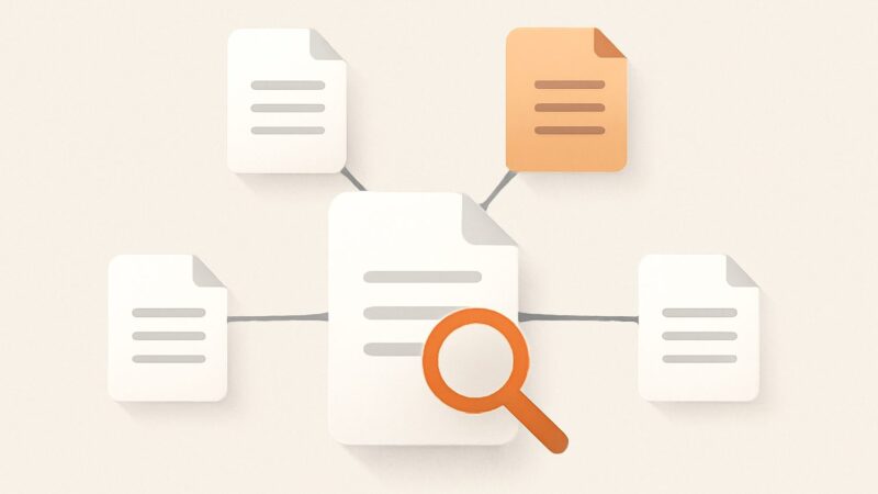 content cluster example