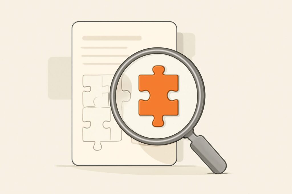 content gap analysis template