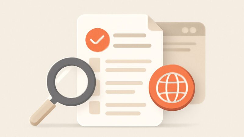 content outline template
