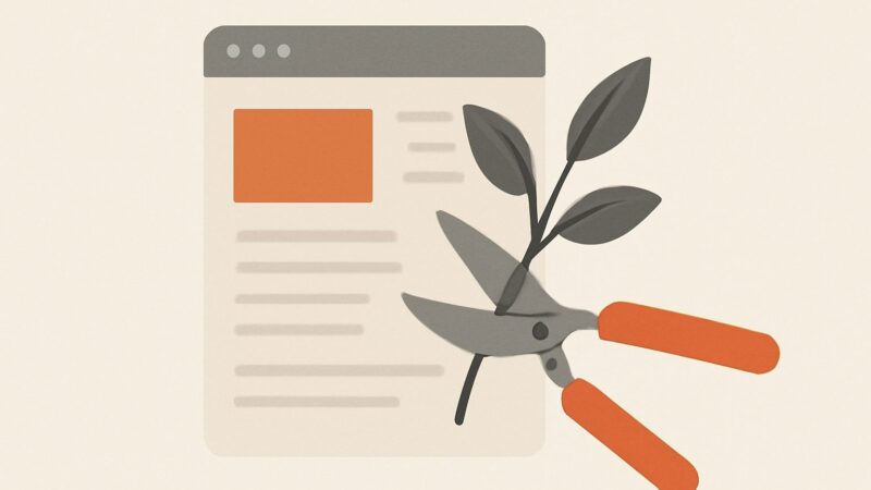 content pruning seo