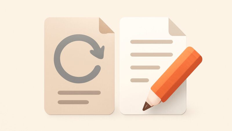 Content Refresh vs Rewrite: Which Does a Page Need?