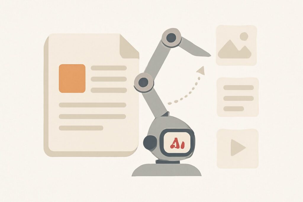 content repurposing ai
