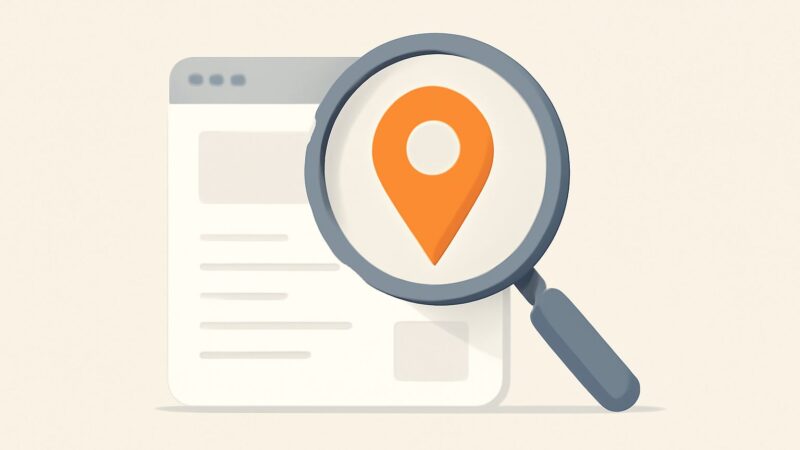 find website position
