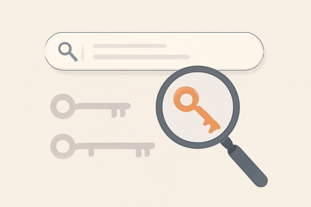 how to choose the right keywords for seo
