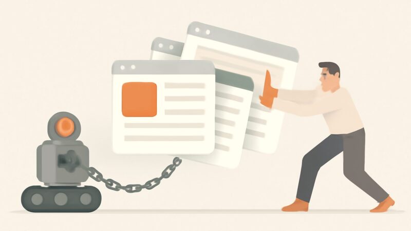How to Crawl a Large Website Without It Falling Over