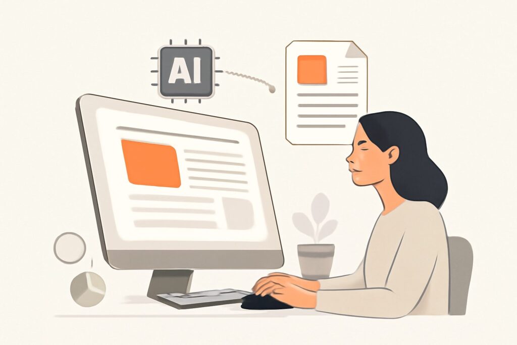 how to create content with ai
