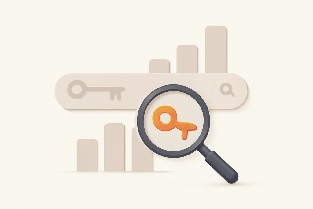 how to find high volume low competition keywords