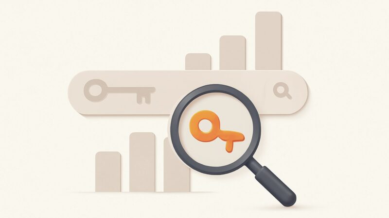 how to find high volume low competition keywords