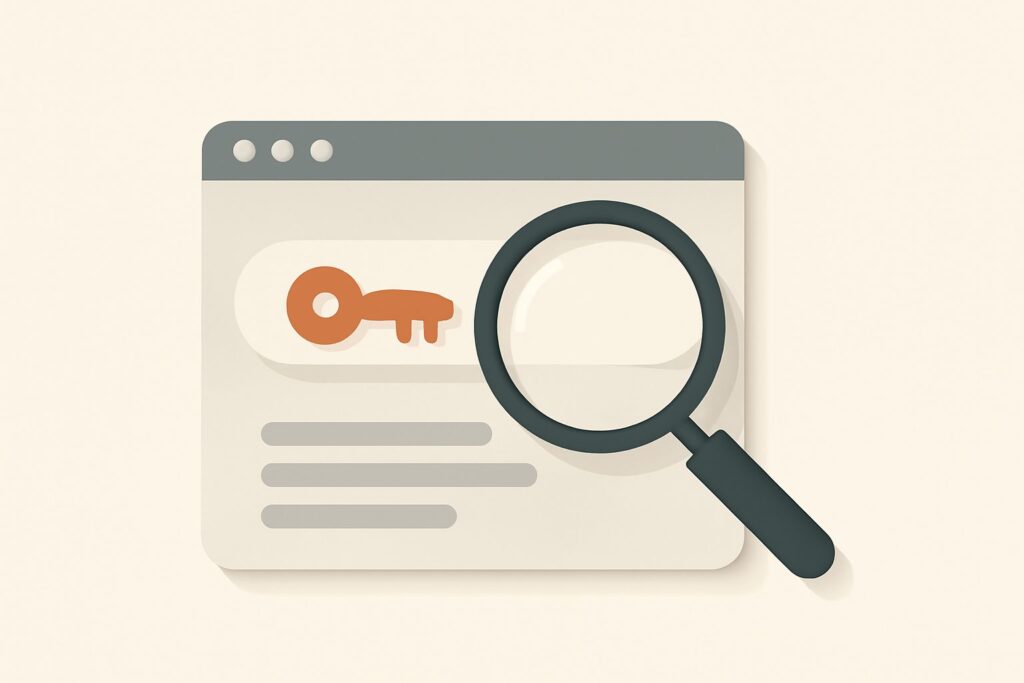 keyword research and analysis in seo