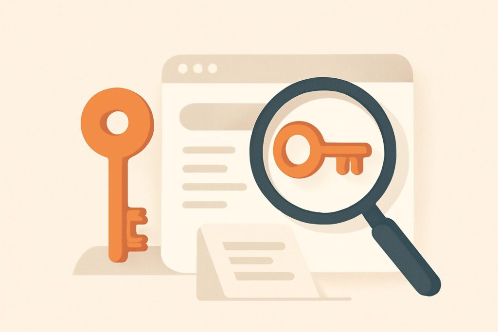 keyword research and discovery