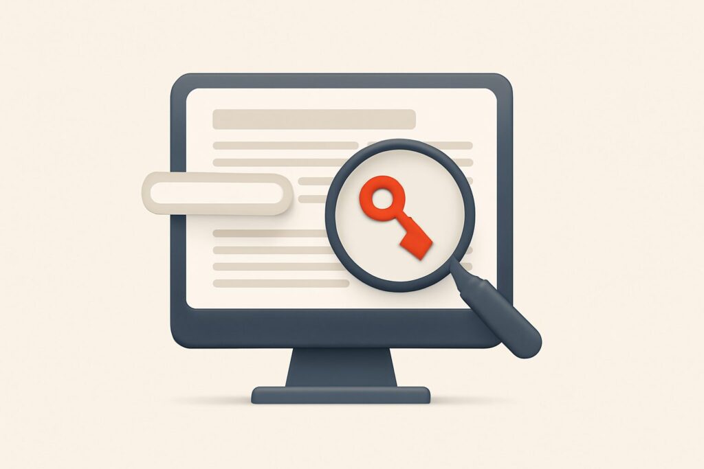 keywords for blog posts