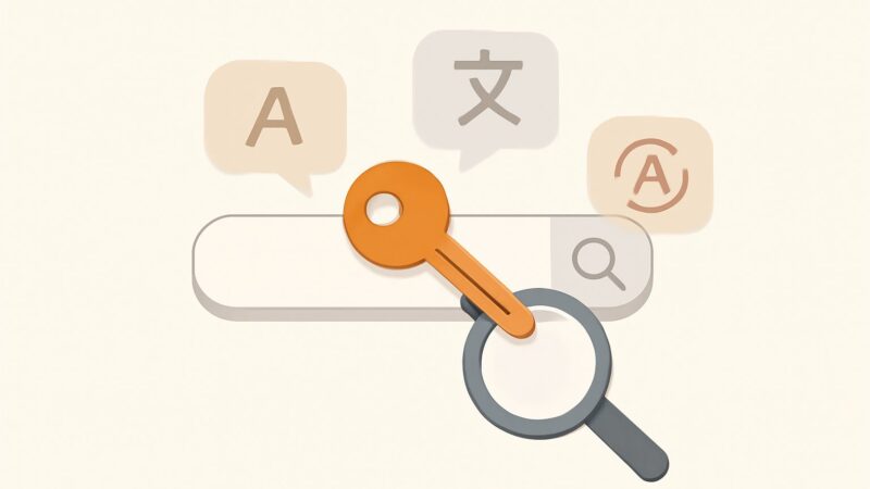 multilingual keyword research
