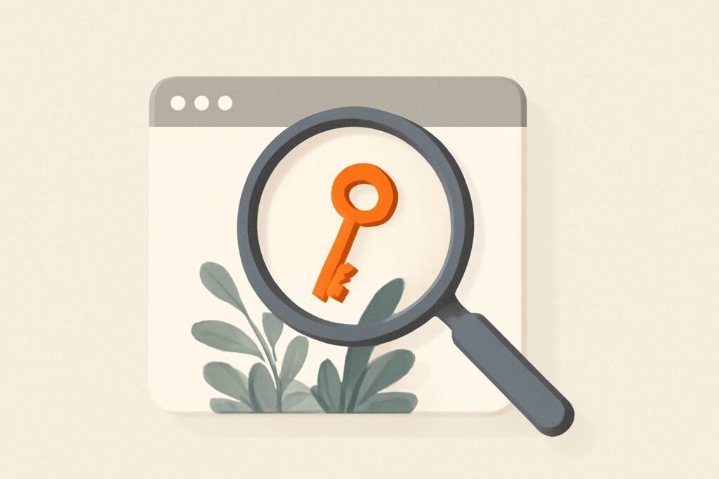 organic keyword research