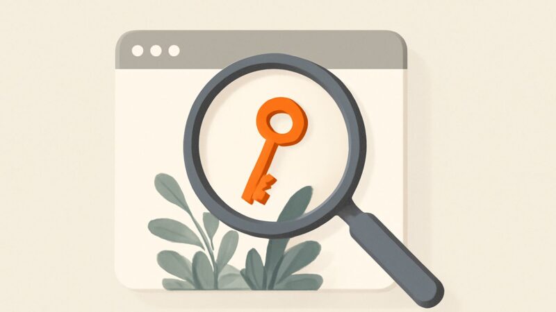 organic keyword research