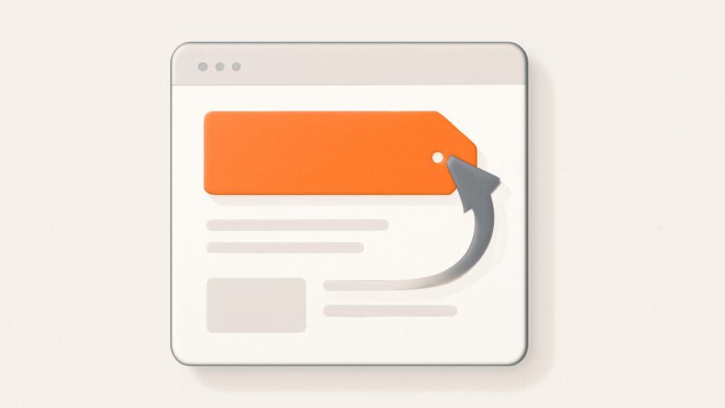 page title tag