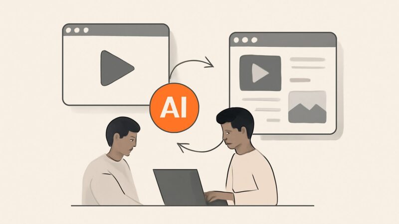repurpose video content ai
