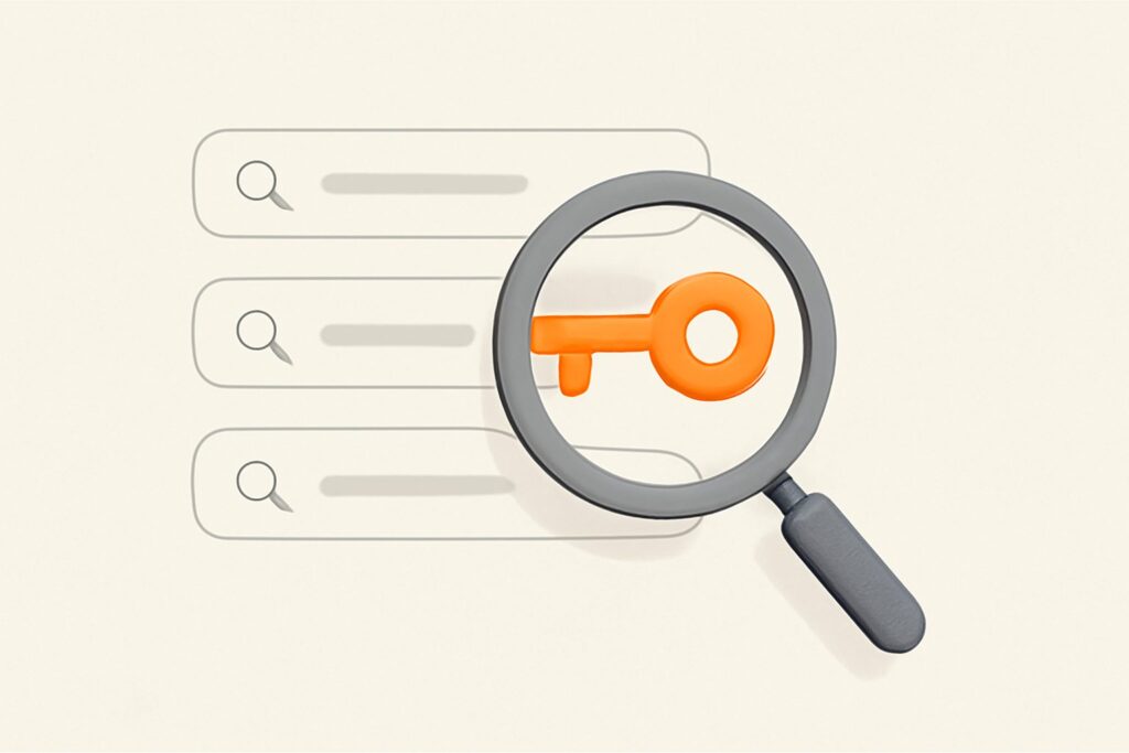research competitor keyword
