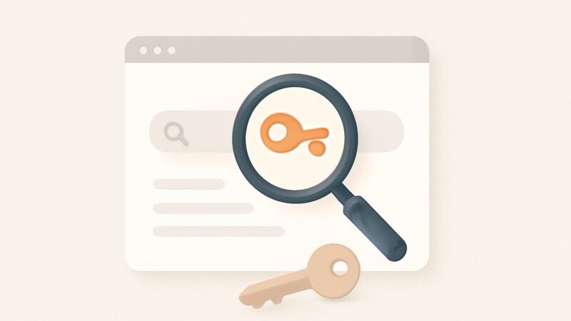 saas keyword research