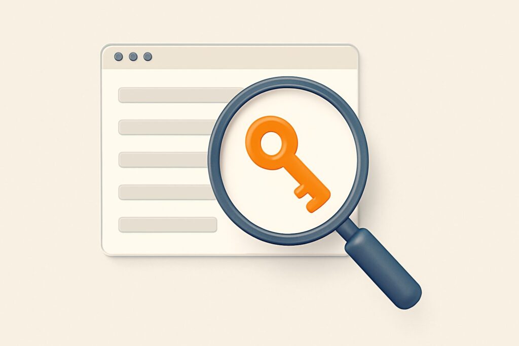 see competitors keywords