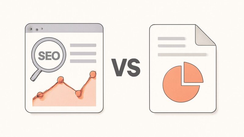 SEO Dashboard vs Report: What Clients Actually Need