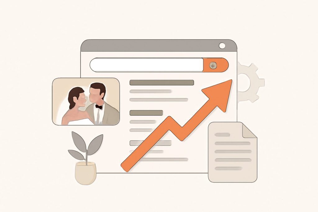 SEO for Wedding Vendors: How Couples Actually Find You