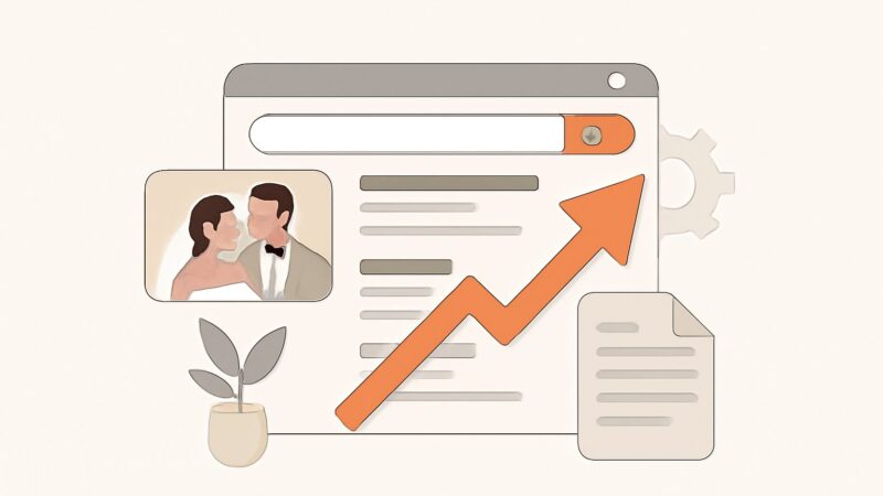 SEO for Wedding Vendors: How Couples Actually Find You