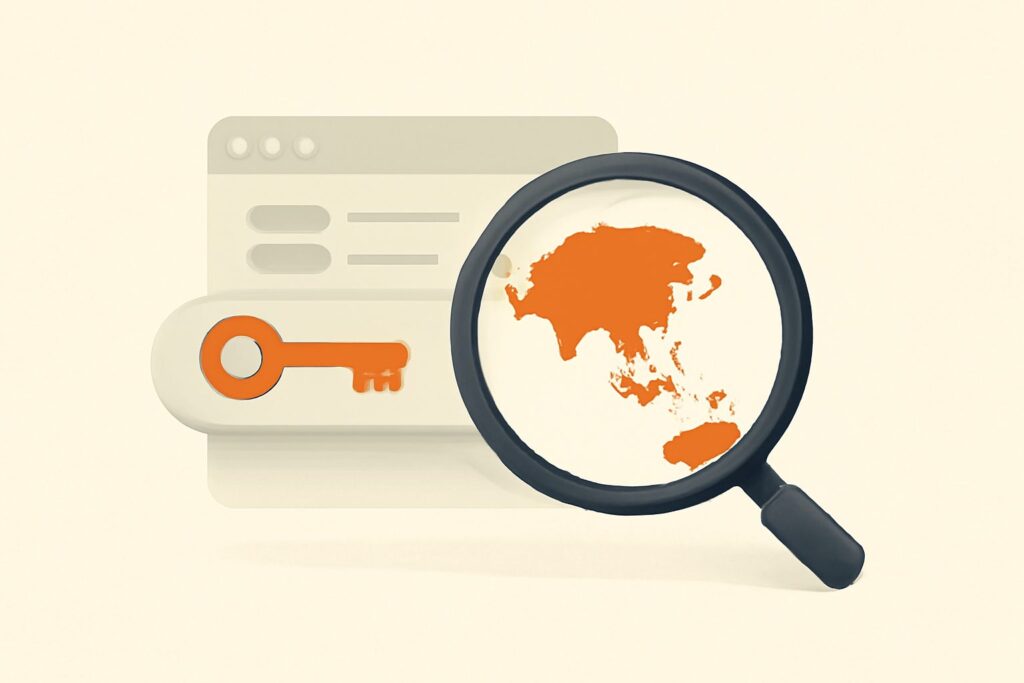 seo keyword research asia