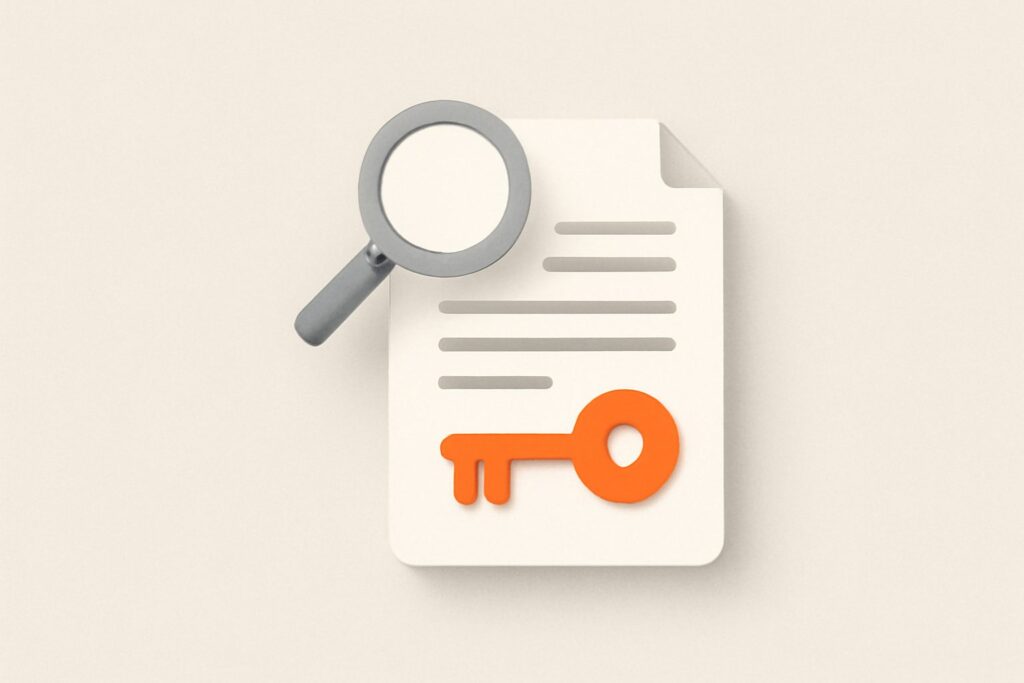 seo keyword research report example