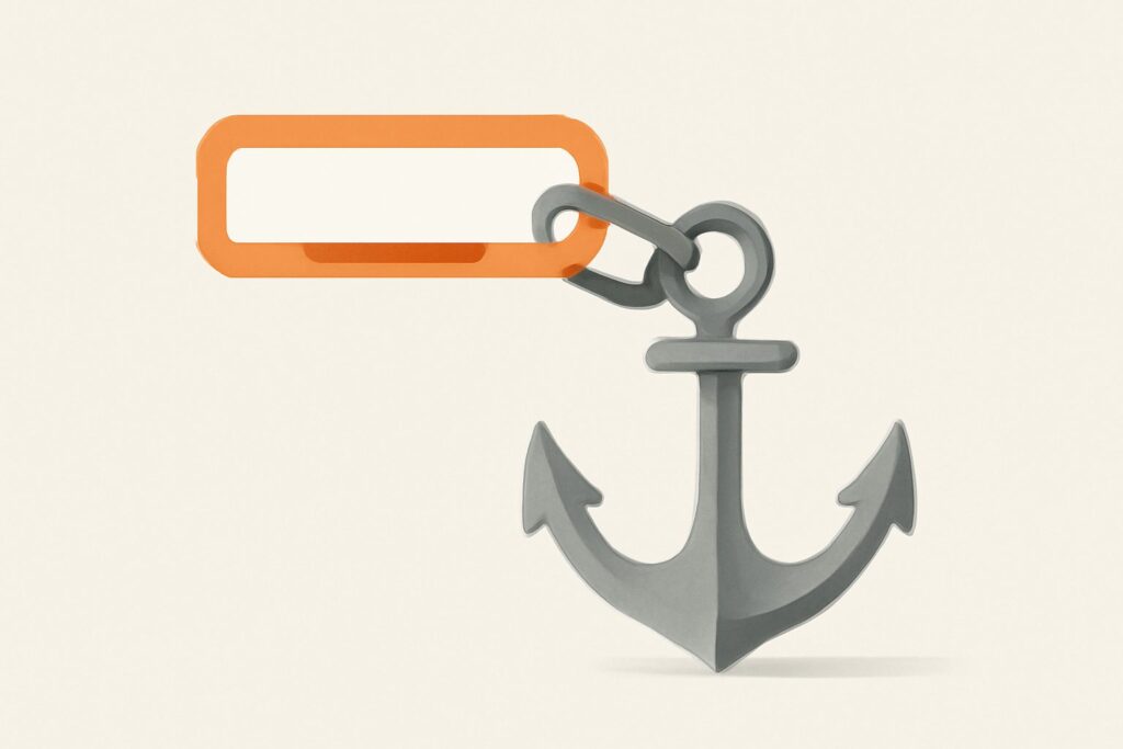 what is anchor text