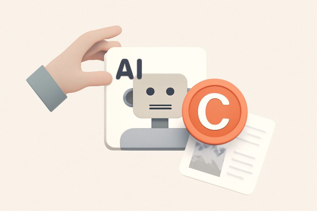 who owns ai generated content