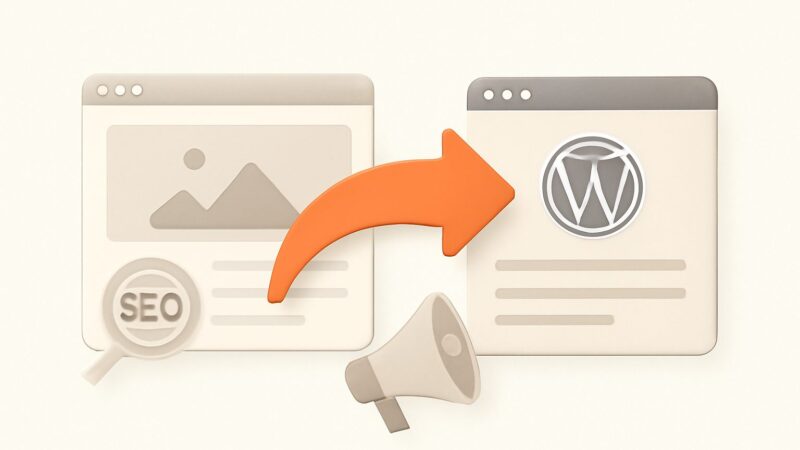 Wix to WordPress Migration: Moving Without Losing Rankings