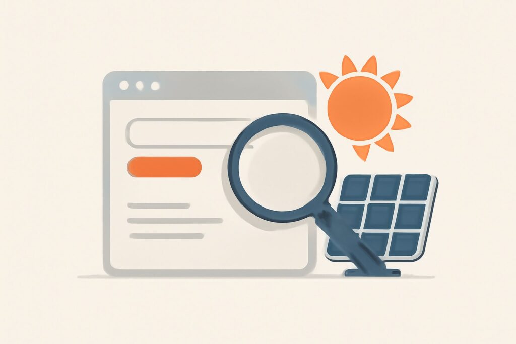 seo for solar companies