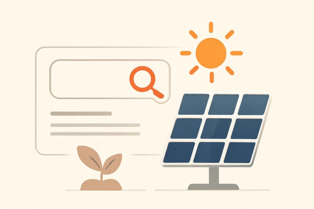 seo for solar installers