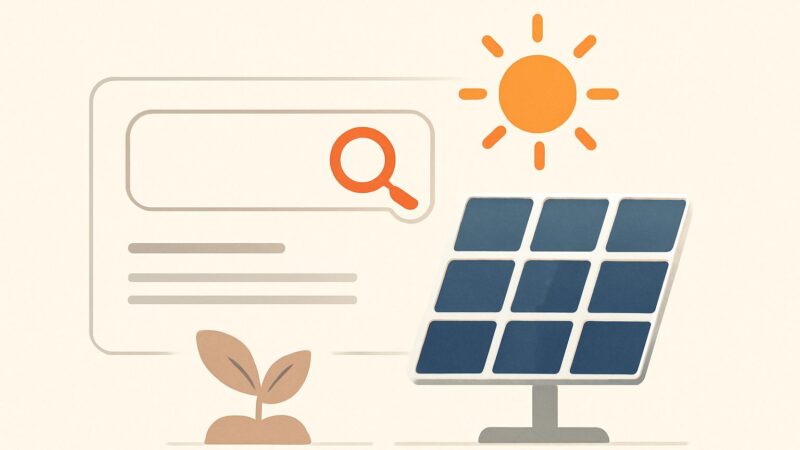 seo for solar installers