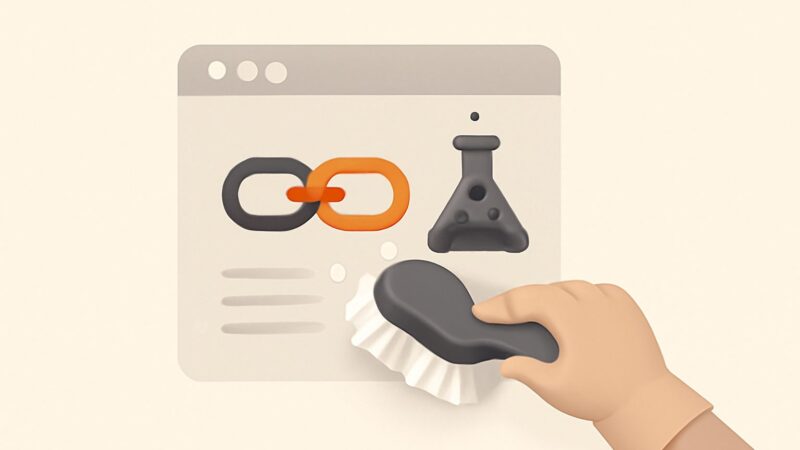 toxic backlink cleanup